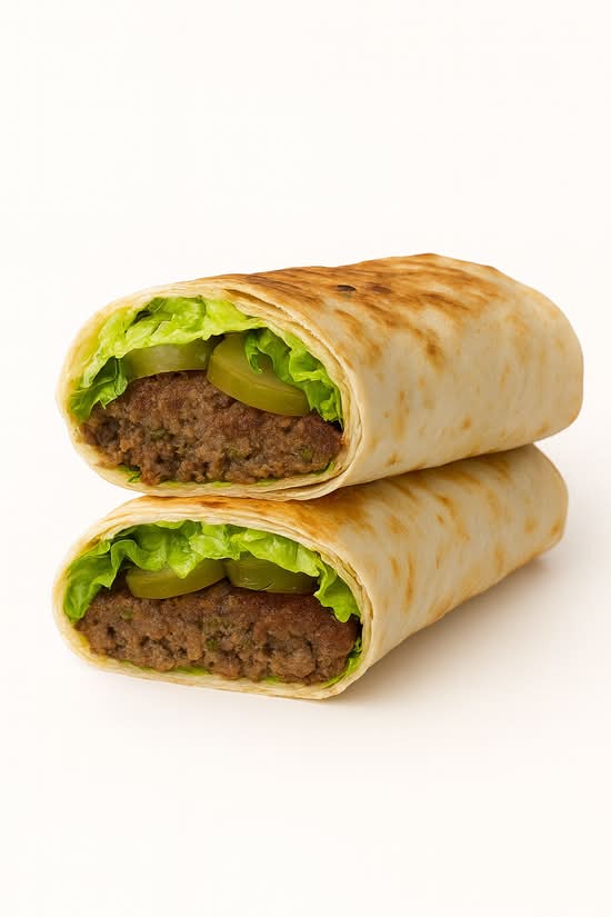 Kafta Kebab Wrap