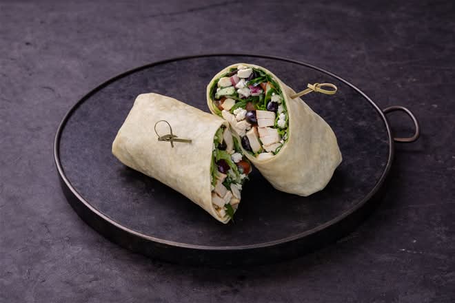 Greek Chicken Wrap