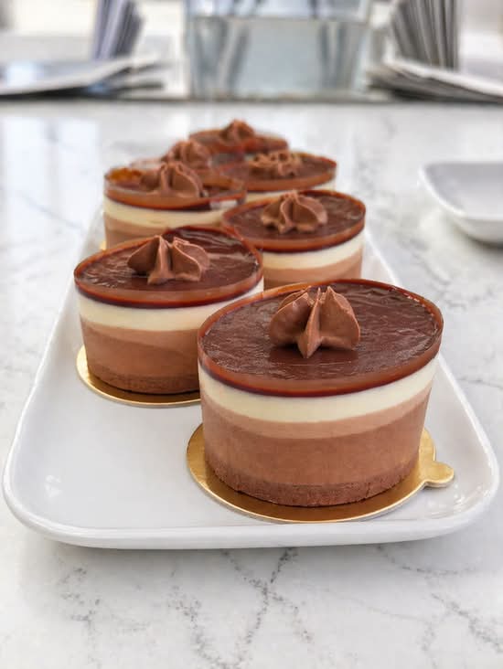Mousse aux trois Chocolats