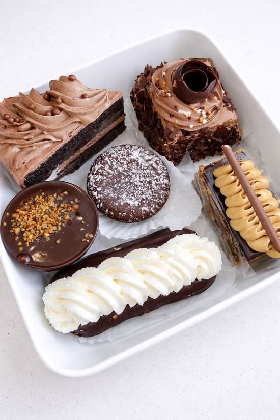 Boîte 6 Pâtisseries Chocolatées 🍫 Chocolate Lover