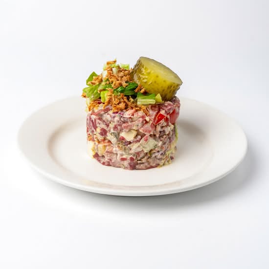 Tartare Boeuf Style Burger / Burger Style Beef Tartare