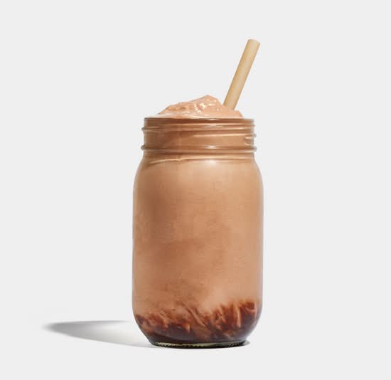Chocolate Milkshake / Lait frappé au chocolat