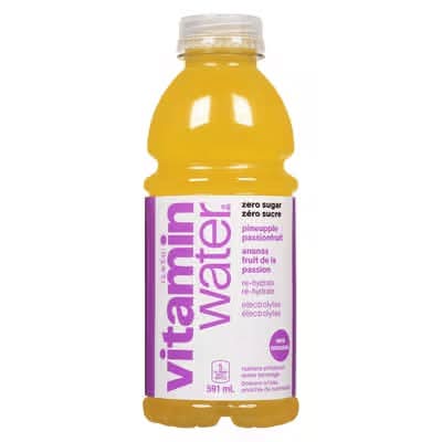 vitamine water zero sucre ananace 591 ml
