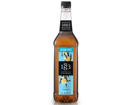 Sirop Vanille Sans-Sucre / Syrup Vanilla Sugar Free 1883 Maison Routin