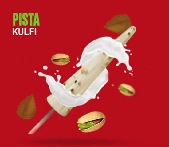Basant Pista Kulfi/Popsicle