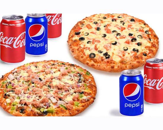 X-large 2 For 1 Pizzas