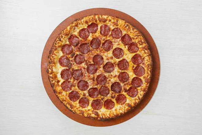Dry Cured Pepperoni Pizza