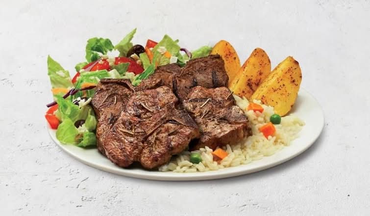 Lamb Chop Meal