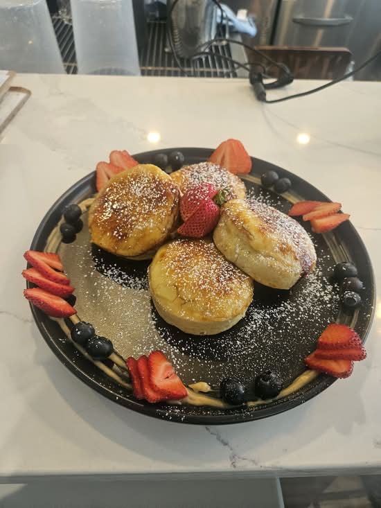 Creme Brûlée Pancakes