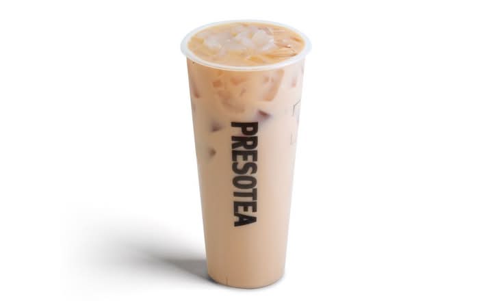 Thé au lait litchi avec gelée / Lychee Jelly Milk Tea