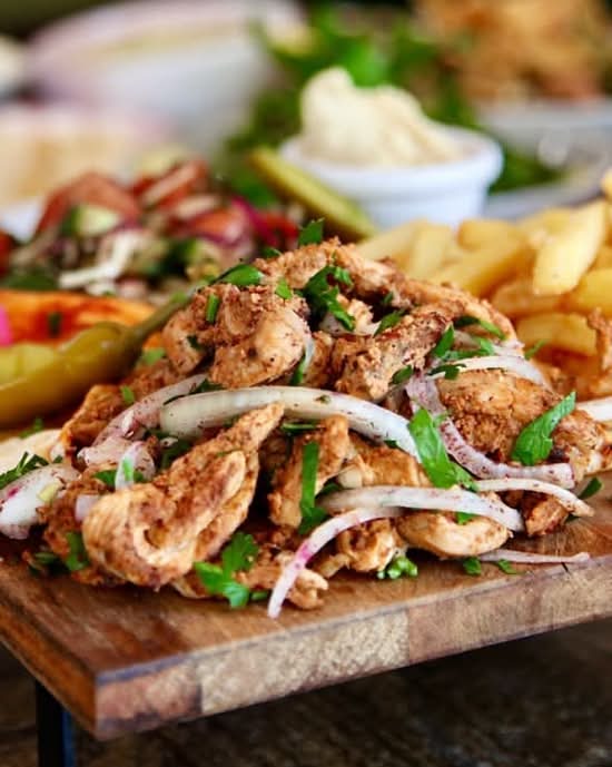 Chicken Shawarma Plate