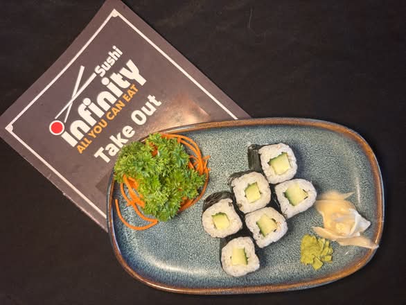 2. Cucumber Roll (6Pcs)