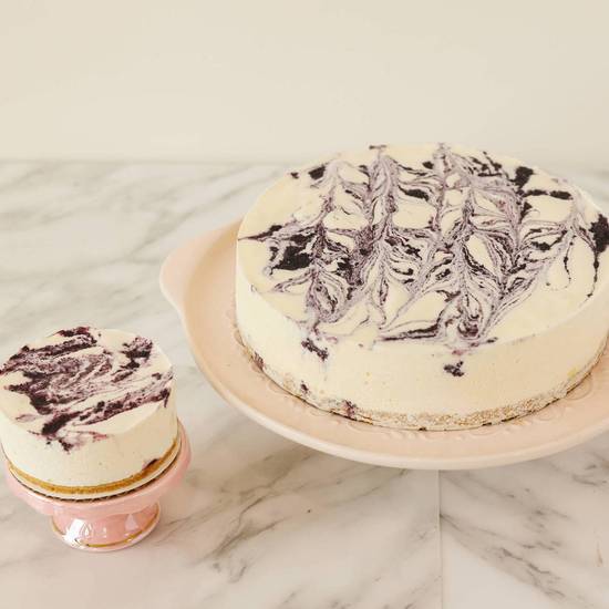Lemon Blueberry Cheesecake 4" (Serves 2 People)