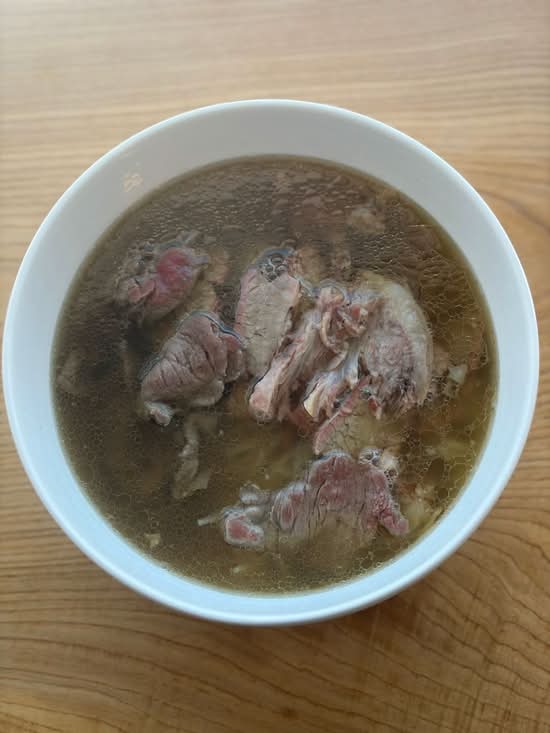 Phở Bœuf Saignant & Flanc (Tái Nạm)