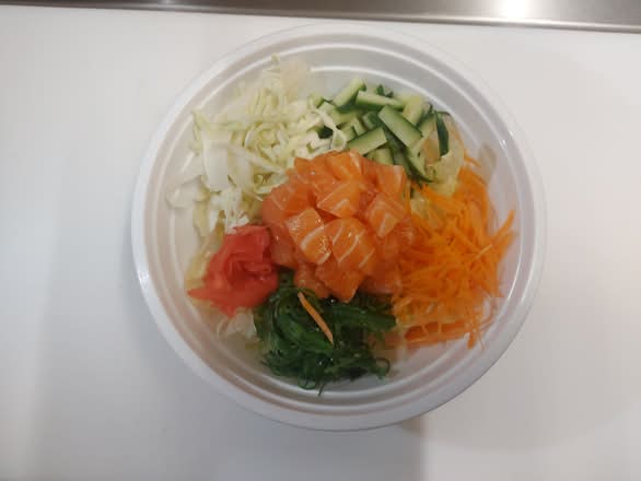PoA1- Salmon Poke Bowl
