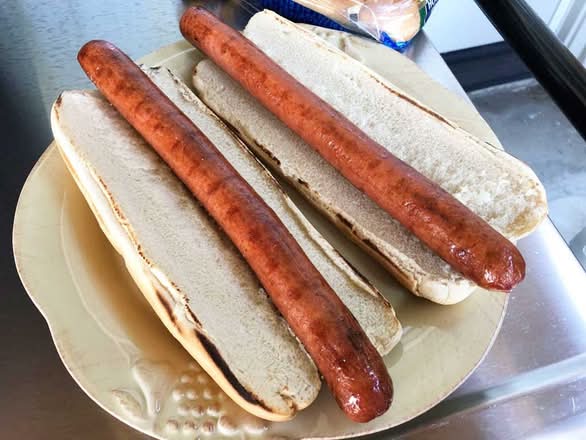Nathan's Foot Long Hot Dog