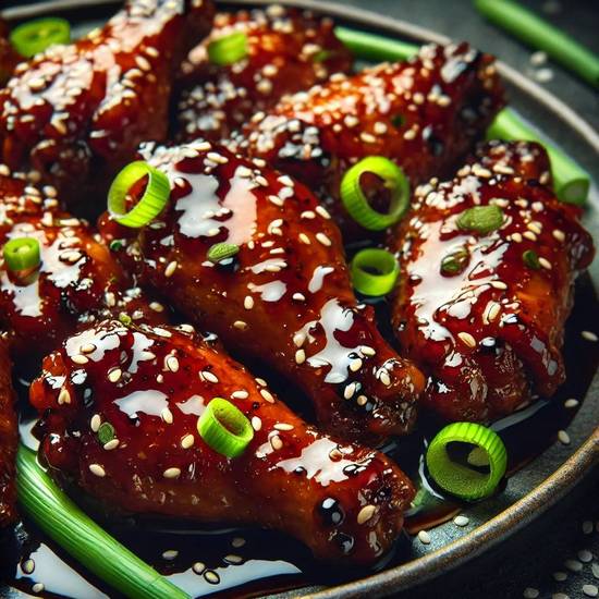 Tangy Teriyaki Chicken Wing Feast
