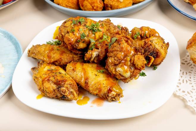 Cranberry Hot Sauce Wings