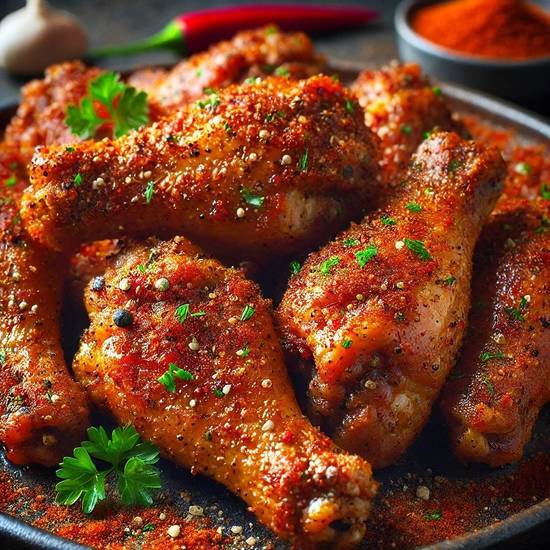 Cajun Spice Chicken Wing Extravaganza