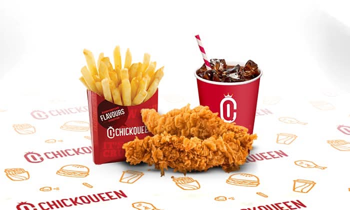 2 Piece Tenders Combo (Fries and Drink)