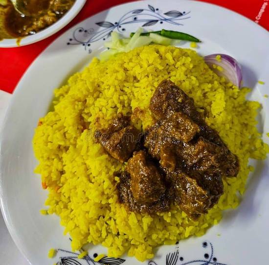 Khicuri with  beef vuna and egg