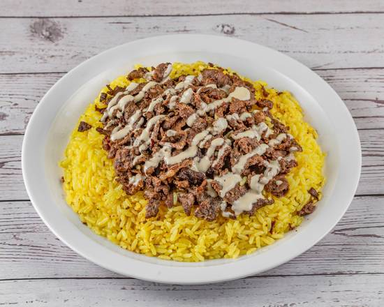 Beef Shawarma Plate (With Salad)