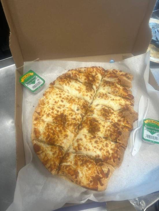 buffalo chicken finger calzone