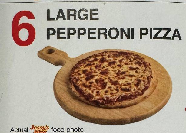 Special 3 : Large pepperoni pizza 🍕