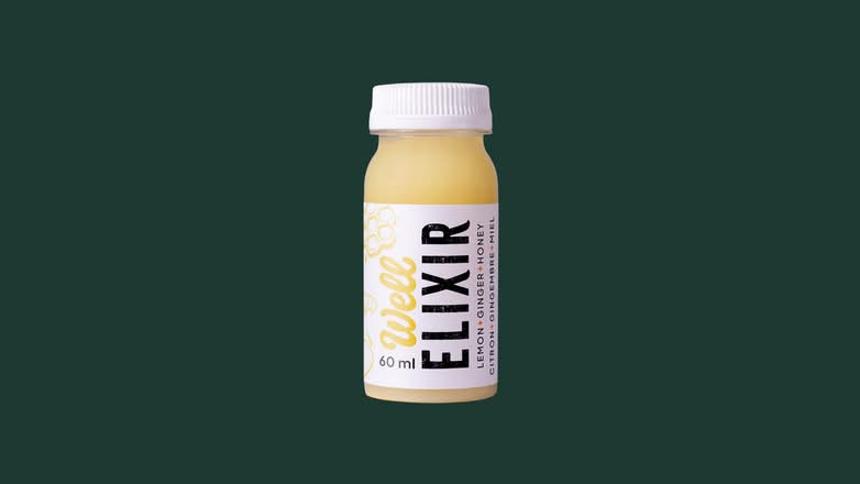Élixir CITRON + GINGEMBRE + MIEL de Well