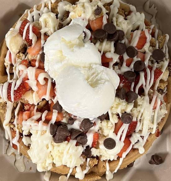 Strawberry Cheesecake Waffle