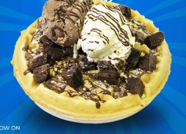 Chocolate Nuts Waffle