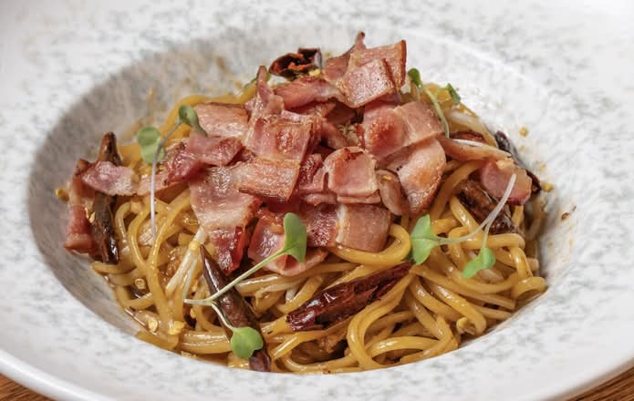 Crispy Bacon & Tamarind Tango