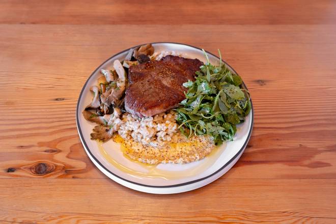 Pan-Seared Beef Striploin