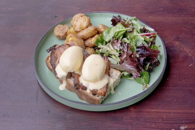 Roast Porchetta Benedict