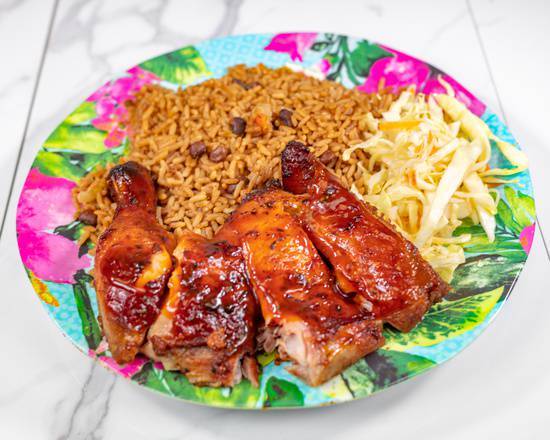 BBQ Chicken with Rice (Large)