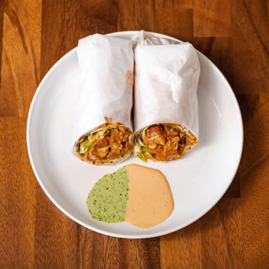 Butter Chicken wrap