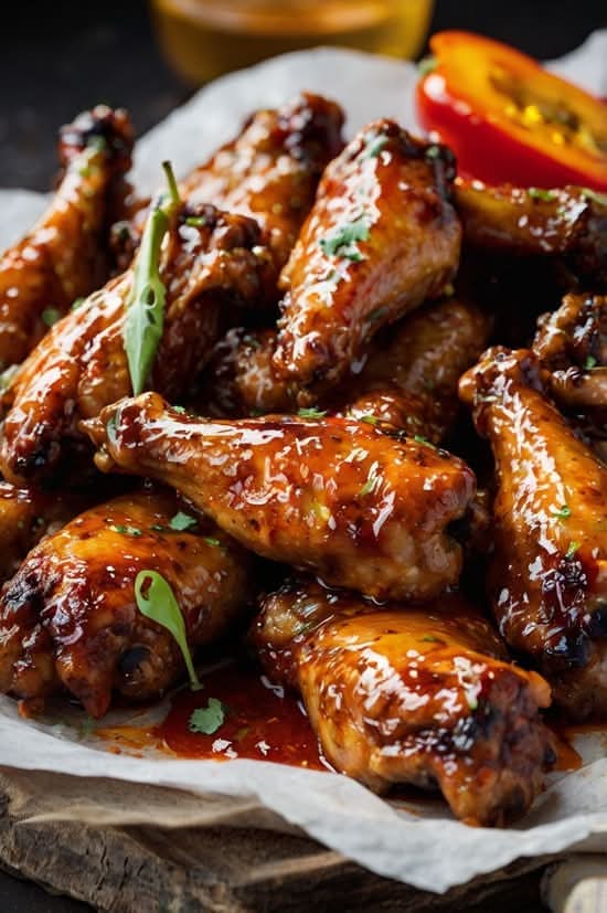 Smoky bbq grilled wings 2lb