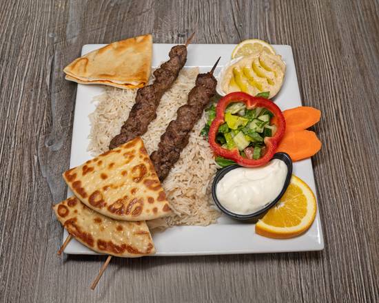 Mixed Kebab with Basmati Rice