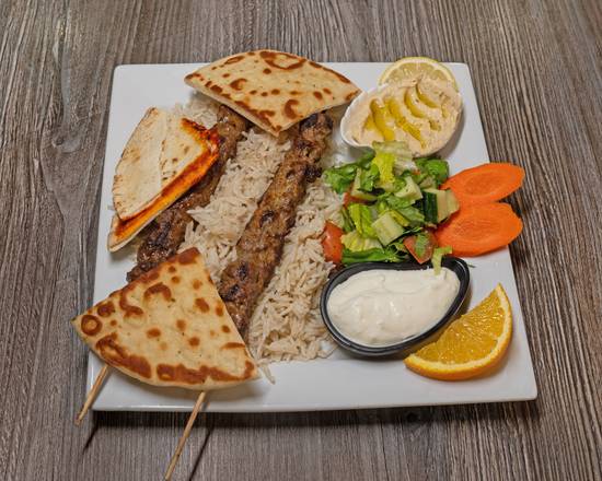 Turkish Beef Kebab with Basmati Rice