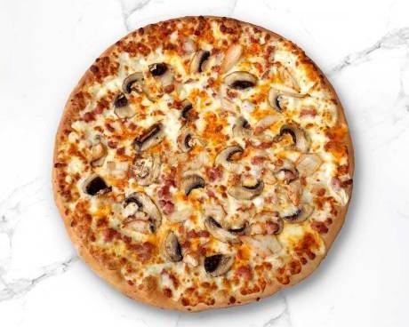 Large Chicken Bacon Alfredo Pizza