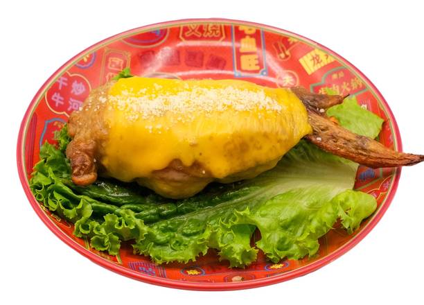 Cheesy Corn Michi with Cheddar Cheese and parmesan