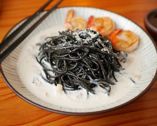 Squid Ink Spaghetti