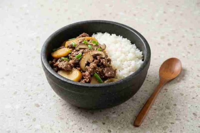 Bulgogi on Rice