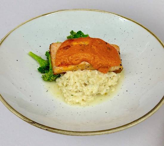 Wood Oven Roasted Salmon