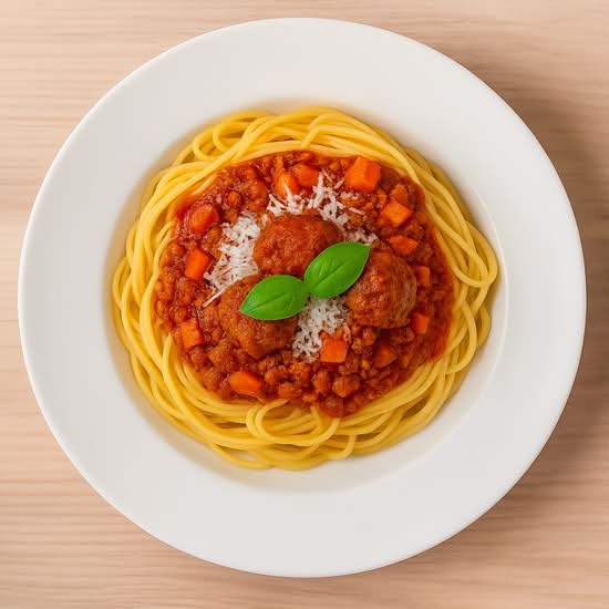 Spaghetti boulettes