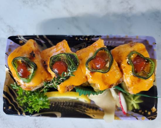 Torched Spicy Tuna Press Sushi 6pc