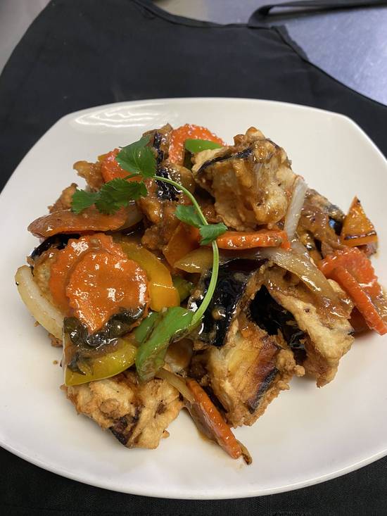 E8. Spicy Eggplant