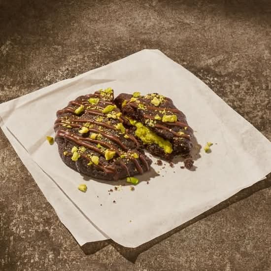 Dubai Style Chocolate Pistachio Cookie