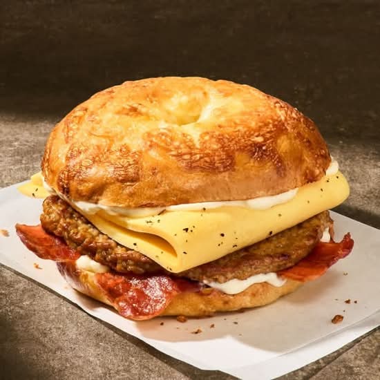 Farmhouse Duo Asiago Bagel Stack