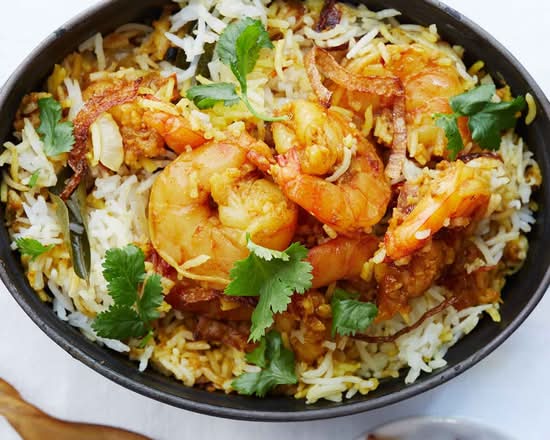 Shrimp Biryani